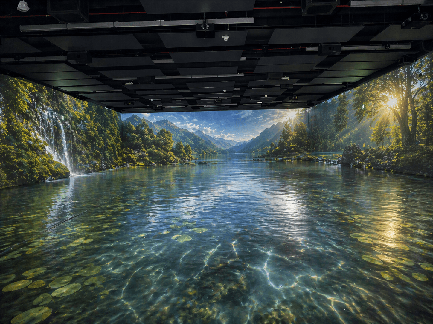 The ImmerSEE Dome — 360° projection surround for up to 180 guests in Dubai